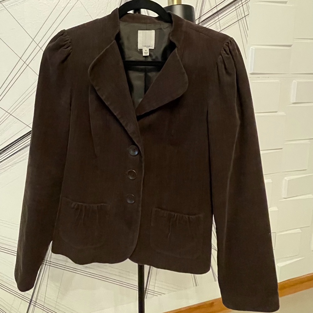 Halogen Brown Corduroy Blazer M
